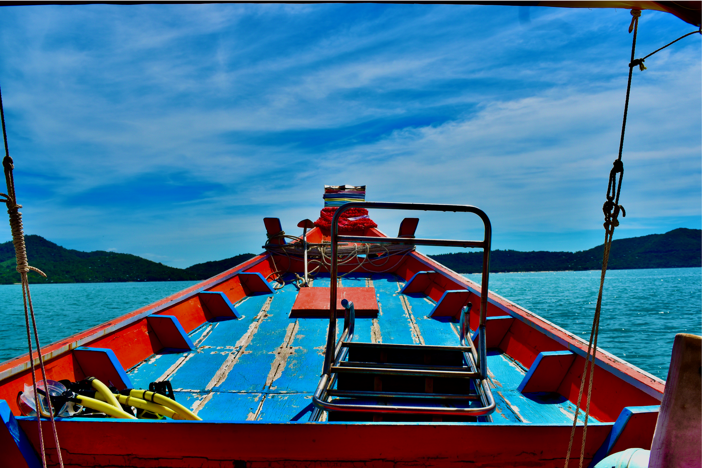 Long Tail Boat to Koh Tan Islands